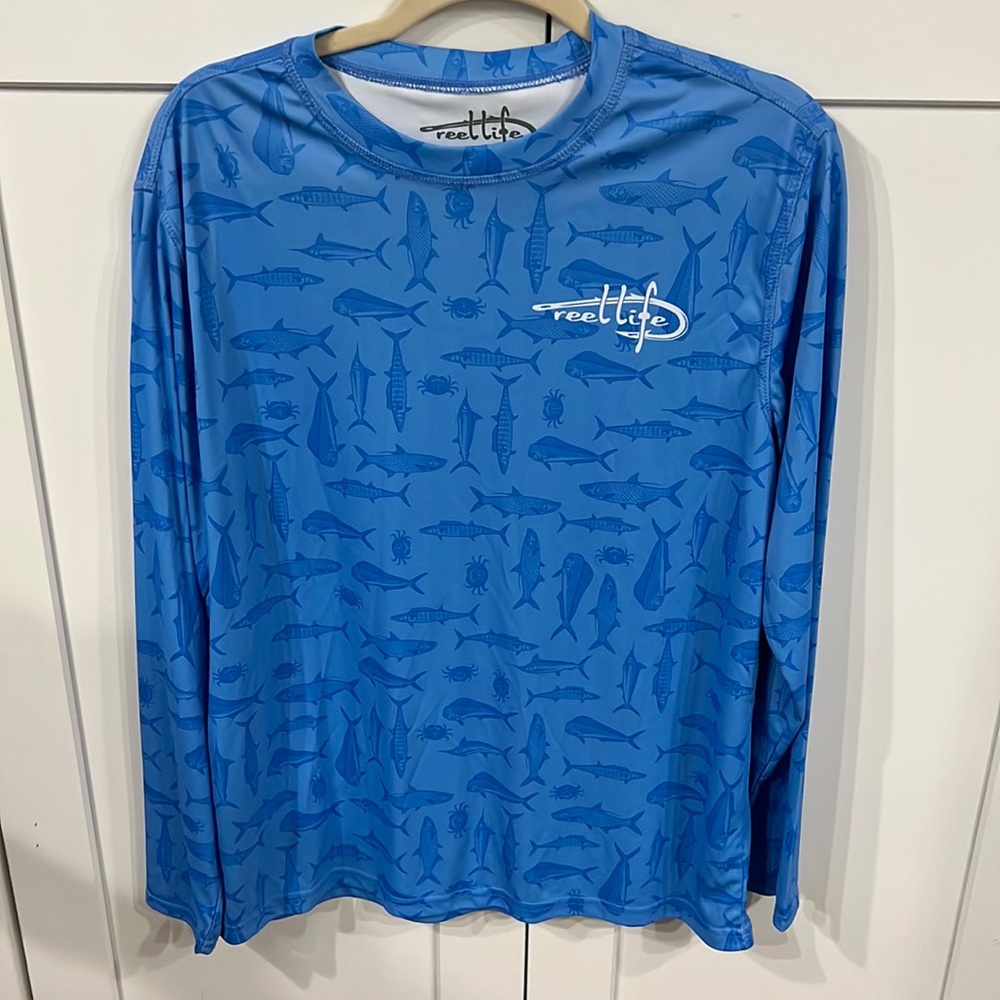 Men’s Reel life, Long sleeve shirt